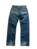1990s Evisu Denim Jeans — Hidden Rivets