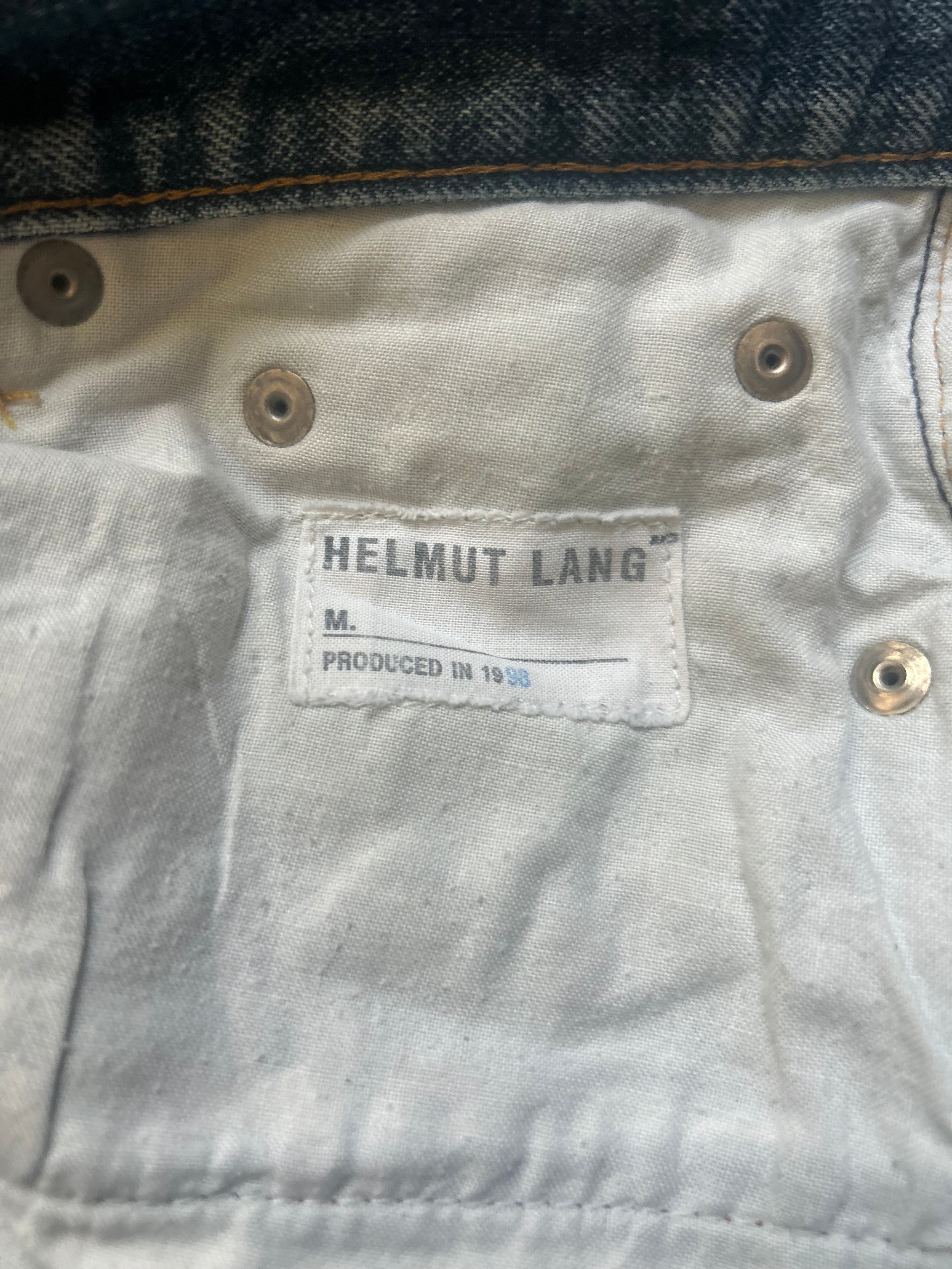 1998 Helmut Lang 'Crash' Jeans